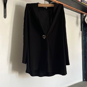JM Collection Shrug Shirt